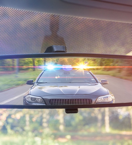 Person getting pull over for DUI in Arizona