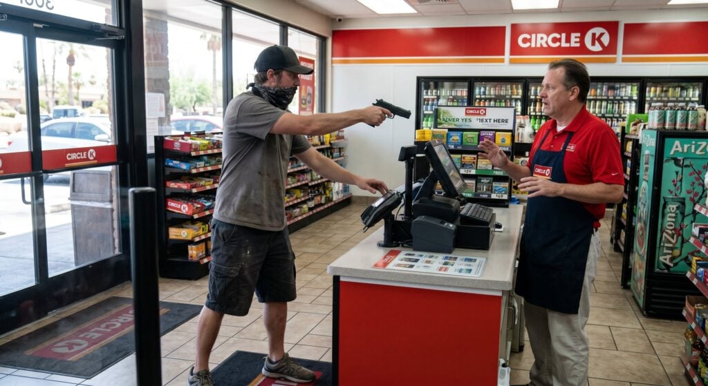 Camelback Road Weapon Arrest Defense Lawyer | Circle K Shooting