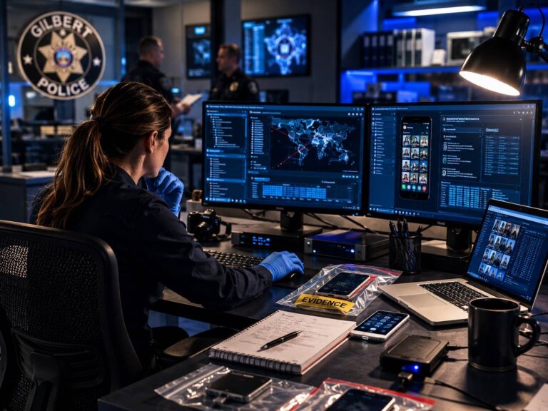 Gilbert cyber harassment arrest defense
