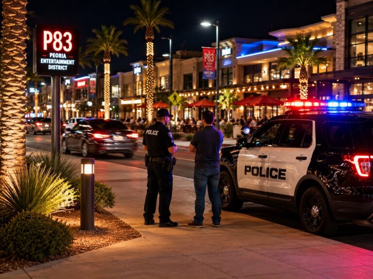 undercover sting arrest in Peoria