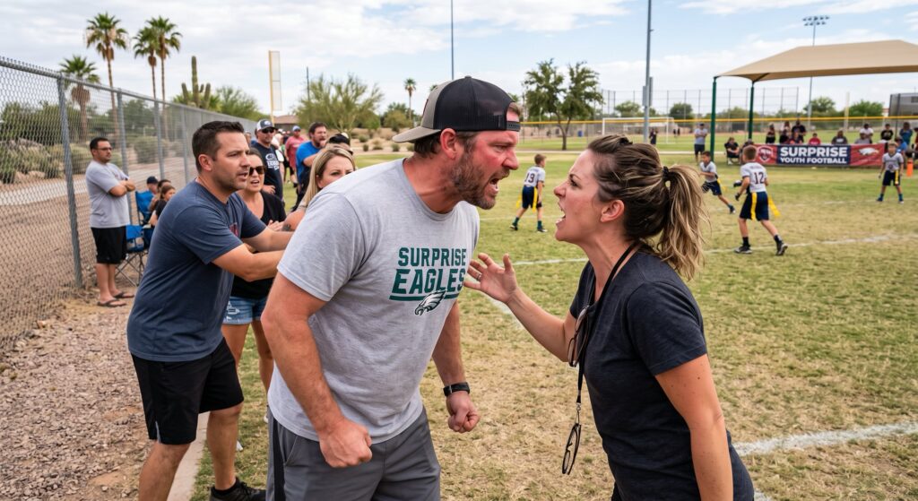 Assault Arrest in Surprise Community Park AZ Youth Sports Season