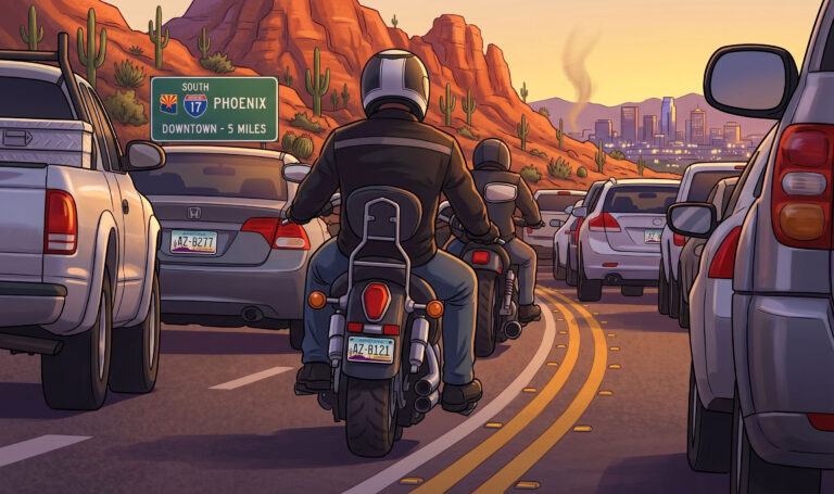 2026 Arizona lane-splitting law