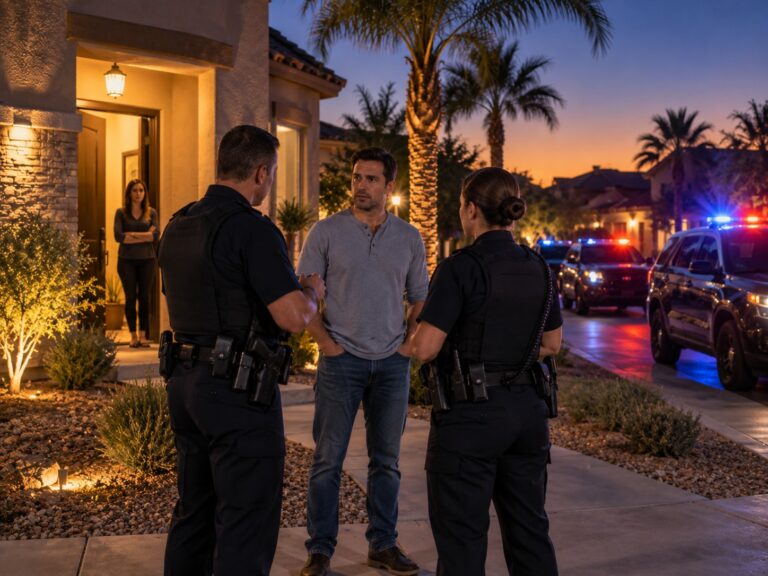 Disputas familiares y arrestos por violencia doméstica en Gilbert