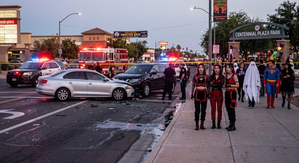 Peoria Halloween Monster Bash Extreme DUI Defense Lawyer | Centennial Plaza Park Accident